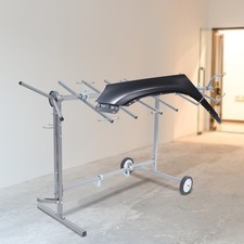 Car Body Painting Stand Painting Rack W 2 Wheels Automotive Paint Supplies
