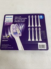 Philips Sonicare Gentle Clean Ultra Soft Replacement 8 Brush Heads