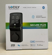 Lockly Secure Plus Deadbolt Edition, Matte Black
