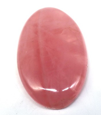 62 Ct 7X25X39 mm Rare Natural Pink Rose Quartz Oval Cabochon Gemstone PD-44