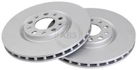 2X A.B.S. Bremsscheibe 17856 FüR Renegade Brera Giulietta Alfa Jeep 159 Spider