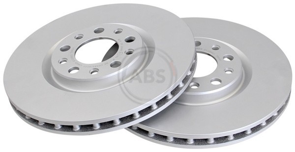 2X A.B.S. Bremsscheibe 17856 FüR Renegade Brera Giulietta Alfa Jeep 159 Spider-image
