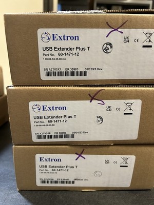 Extron USB Extender Plus T Transmitter P/N: 60-1471-12 - NEW