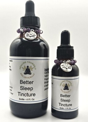 Better Sleep Tincture- Natural Herbal Sleepaid.