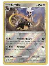Pokemon Card - S&M: Unified Minds 184/236 - SILVALLY (reverse holo) - NM/M