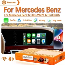 Wireless Carplay Android Auto For Benz NTG 3.0 3.5 W221 CL-Class 2006-2012