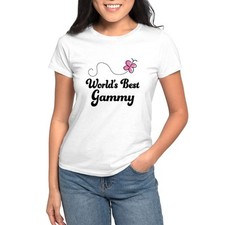 CafePress Worlds Best Gammy Women's Value T Shirt Women's T-Shirt 718418160 