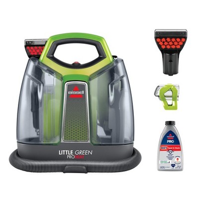 BISSELL Little Green Proheat Portable Deep Cleaner/Spot Cleaner and Car/Auto Det