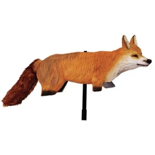 BIRD-X FOX-3D Fox Decoy,28 in H,Black/Orange/White 12V871