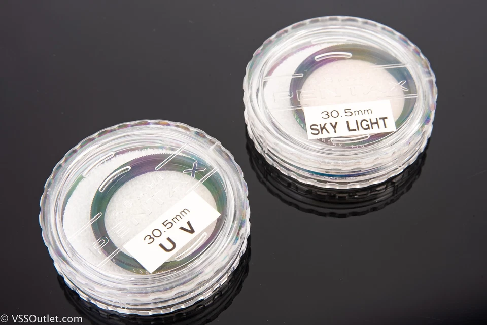 Pentax Auto 110 30.5mm Skylight and UV Filters for 18mm f/2.8 NEAR MINT V24 - Image 3 of 3
