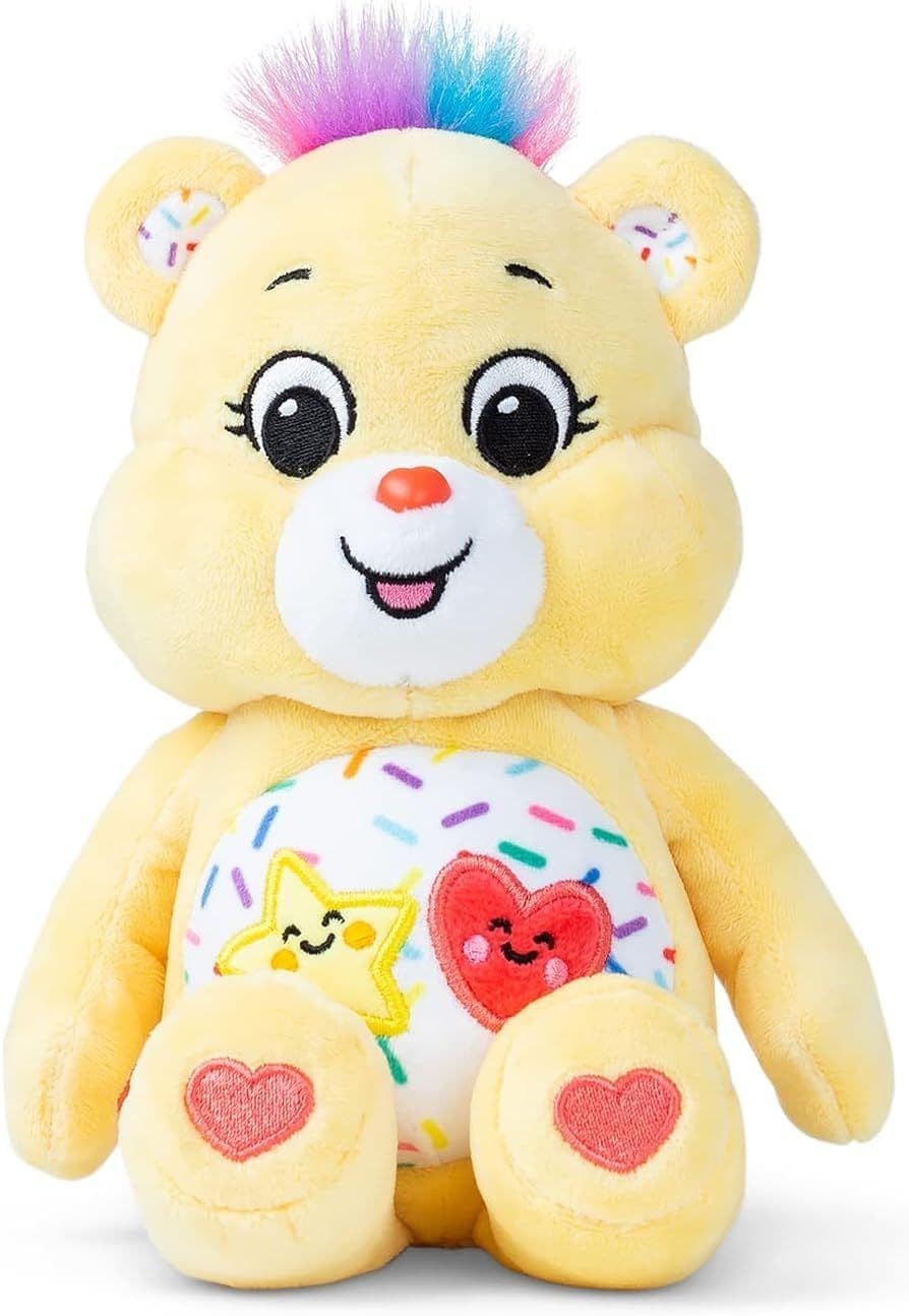 Care Bears 22cm Bean Plush - Sweet Celebrations Bear - Brand New