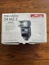 Metz mecablitz 54 MZ-3 With Manual And Original Box