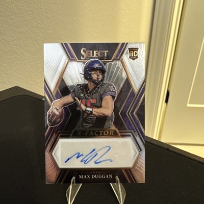 2023 Panini Select Draft Picks - X-Factor Signatures Max Duggan #XS-MAX (AU, RC)