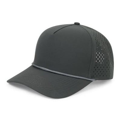 Quick Dry Baseball Cap Snapback Hats Mesh Trucker Hat for Men #1 Dark Gray