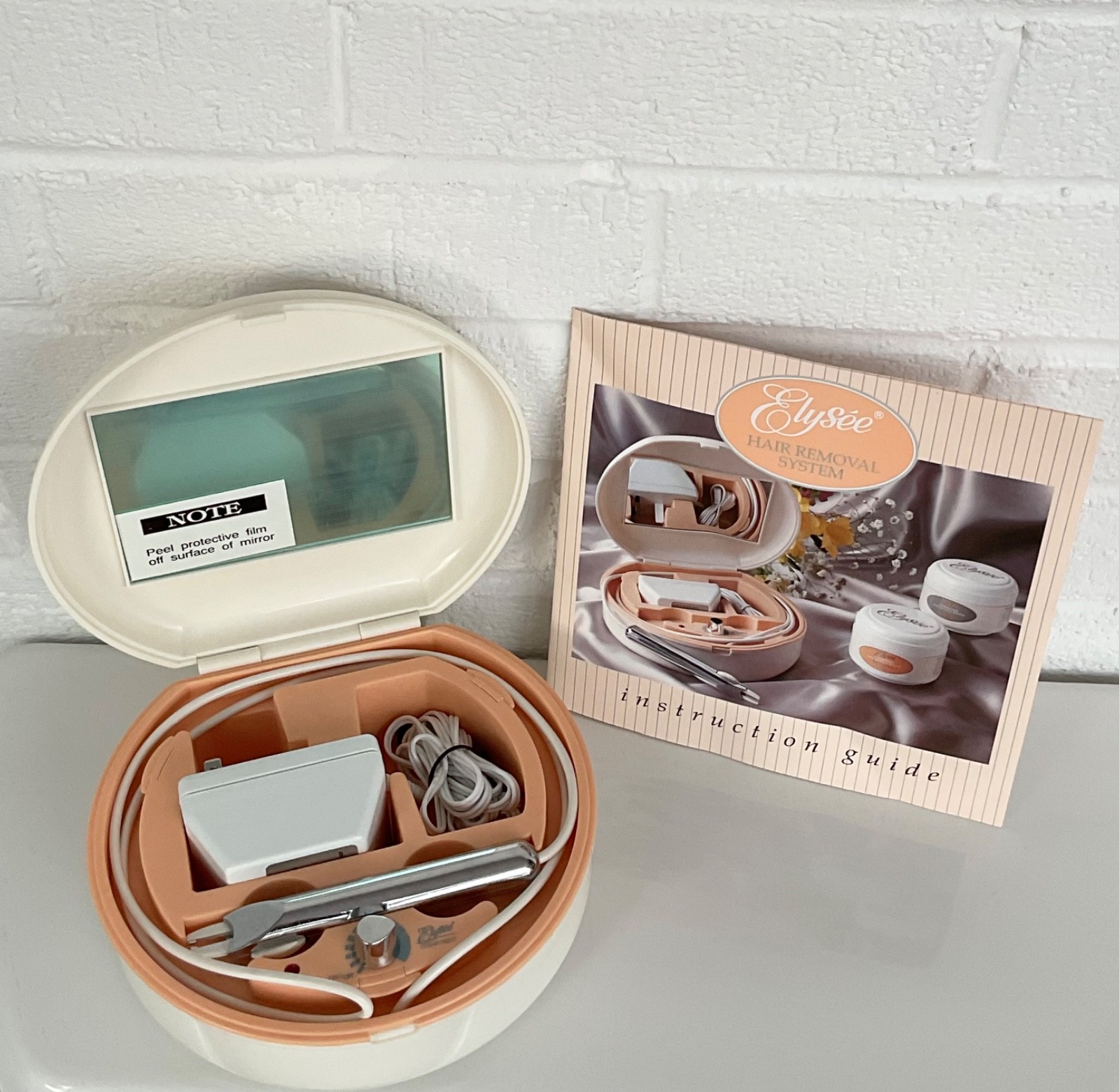 Vintage Elysee Home Electrolysis Hair Removal System Kit BM4