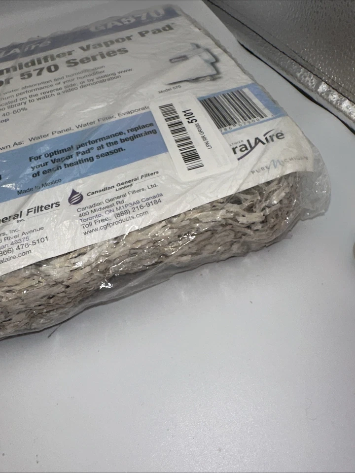 Lote de 2 Filtro Humidificador Panel Agua Almohadilla Vapor GeneralAire GA10 570 Foto 4 de 4