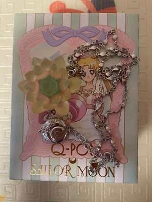 Q-pot. Sailor Moon Phantom Silver Crystal Pate de Fruit Necklace