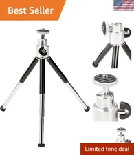 Lightweight Mini Tripod with 360-Degree Rotation - Perfect for Travel Use