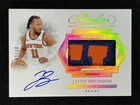 2024-25 Panini Flawless Jalen Brunson #HPA-JBK Gold Horizontal Patch Auto /10