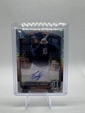 Enrique Jimenez Autograph Bowman Chrome Mojo BMA-EJ