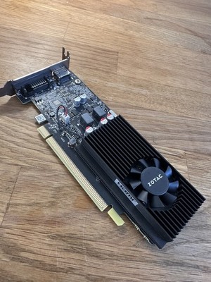Zotac NVIDIA GeForce GT 1030 2 GB GDDR5 PCI Express 3.0 x16 Grafikkarte