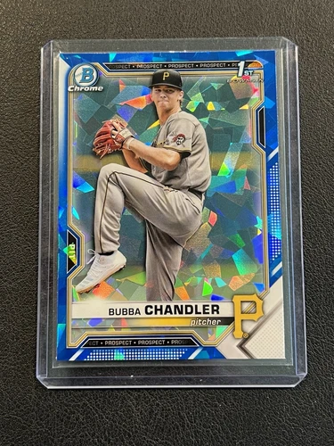 Bubba Chandler 2021 Bowman Draft Sapphire Chrome 1st BDC-41 Pirates Rookie RC SP