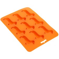 Moules de glaçons en silicone en forme de chien teckel glace en forme de chien