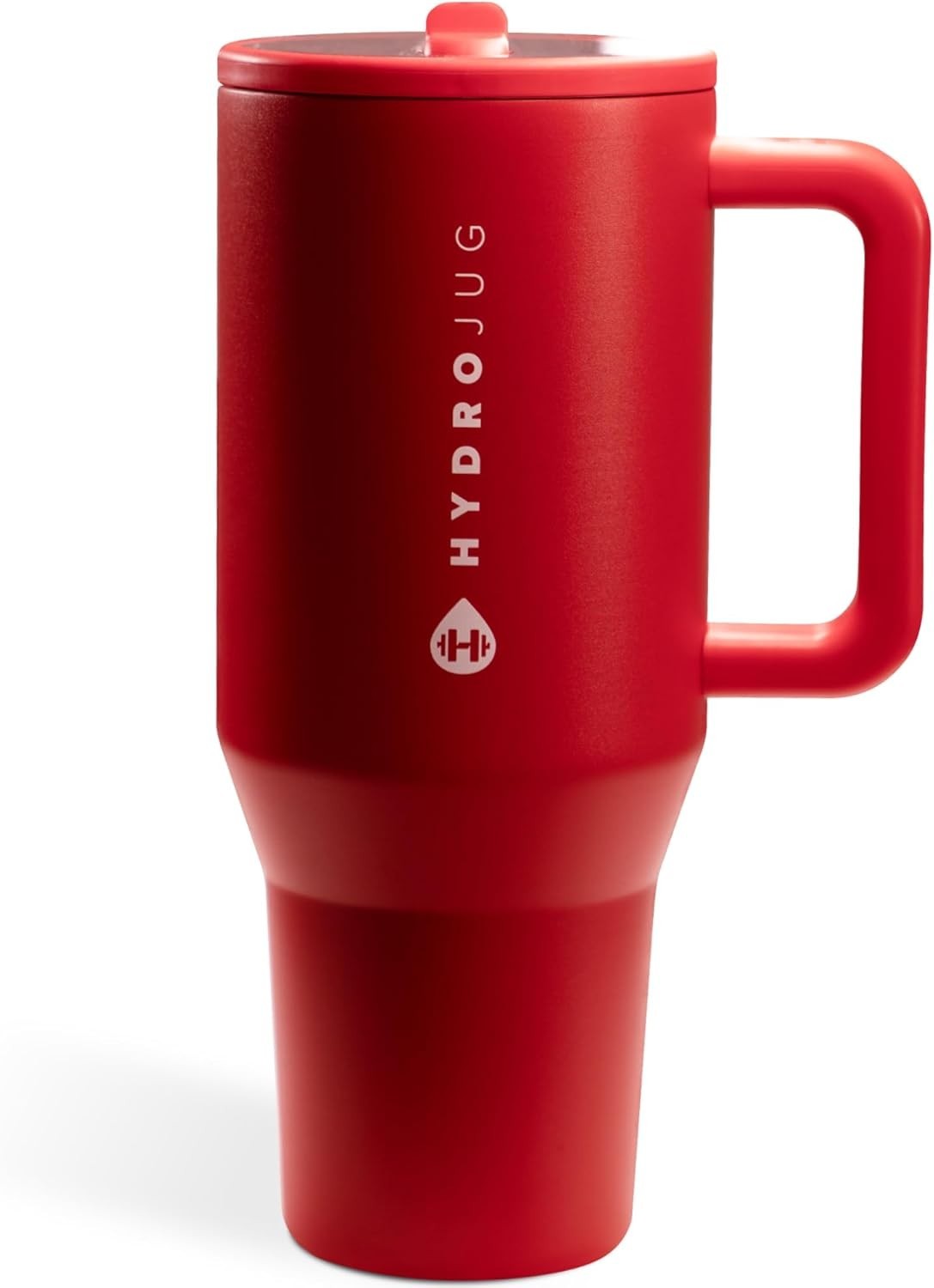 Traveler - 40 Oz Water Bottle with Handle & Flip Straw - Fits in Cup Ho