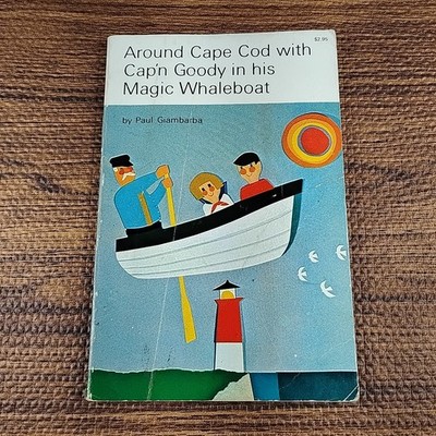 AROUND CAPE COD WITH CAP'N GOODY Paul Giambarba 1979 Vintage Paperback Book