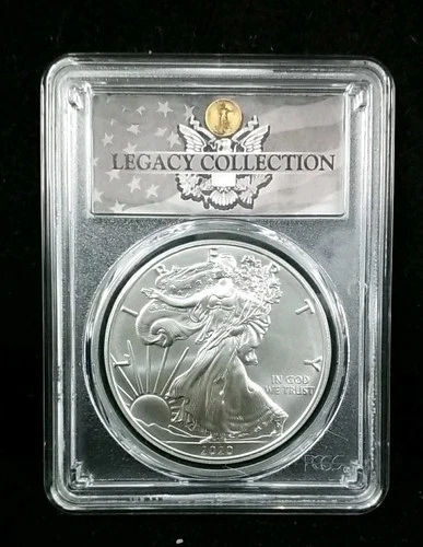 New Listing2020 $1 American Silver Eagle .999 FINE NGC MS70 MAGNUM OPUS LEGACY LABEL #7321