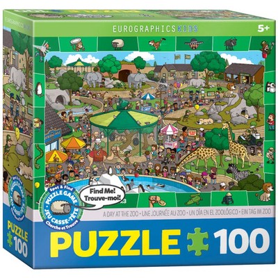 Ein Tag im Zoo - Suchen & Finden (Puzzle) | Spiel (2022) | In Spielebox
