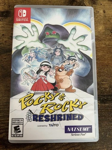 Pocky and Rocky Reshrined - Nintendo Switch