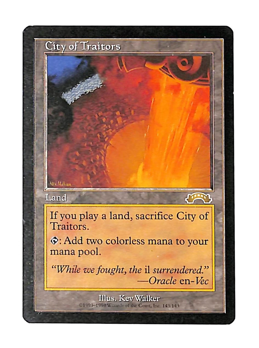 City of Traitors マジック：ザ・ギャザリング　英語版 City Of Traitors for sale | eBay