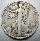 1919-D  WALKING LIBERTY HALF DOLLAR  VG/FINE   BETTER DATE #1320