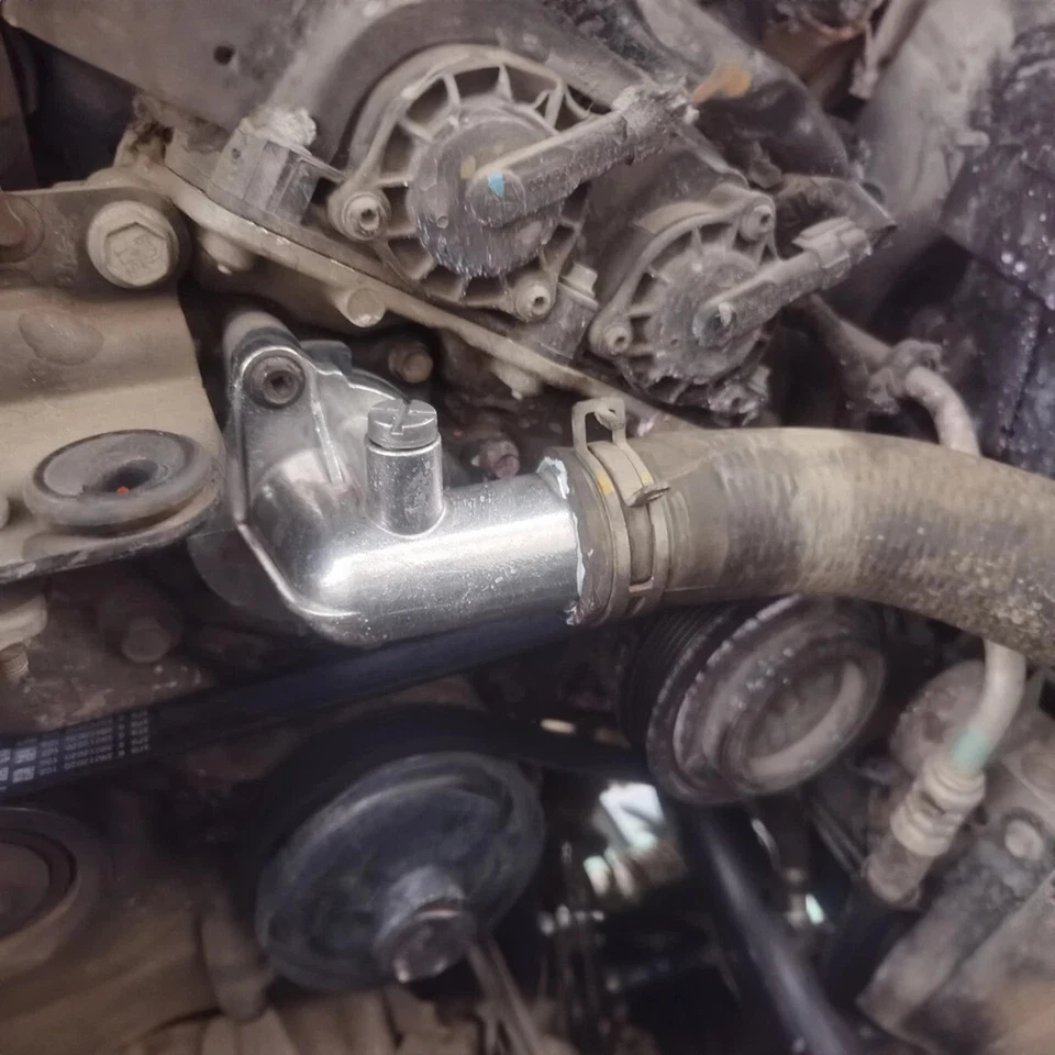 Termostato de refrigerante de motor de aluminio para Dodge Grand Caravan 3,6 L 2011-2019 Foto 3 de 4