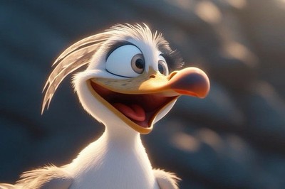 Digital Image Picture Photo Wallpaper Background Desktop AI Art DUCK #2026