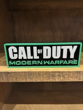 Call of Duty Modern Warfare Display Sign