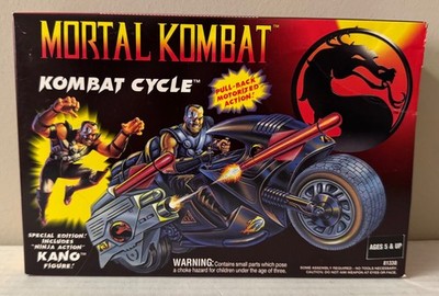 Mortal Kombat Special Edition Kombat Cycle w/ Kano Hasbro 1994