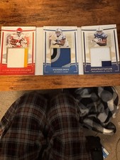 2020 National Treasures Rookie Triple Patch Booklet Jonathan Taylor /25