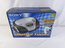 Sony CFD-S300 Megabass Boombox CD-Player/AM-FM Radio/Cassette - New In Box NRFB