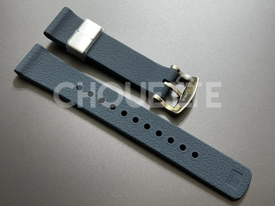 OEM SEIKO SPB149 SBDC107 6R35-00W0 Prospex Blue Silicone Rubber Strap R03E012J0 - Image 2 of 4