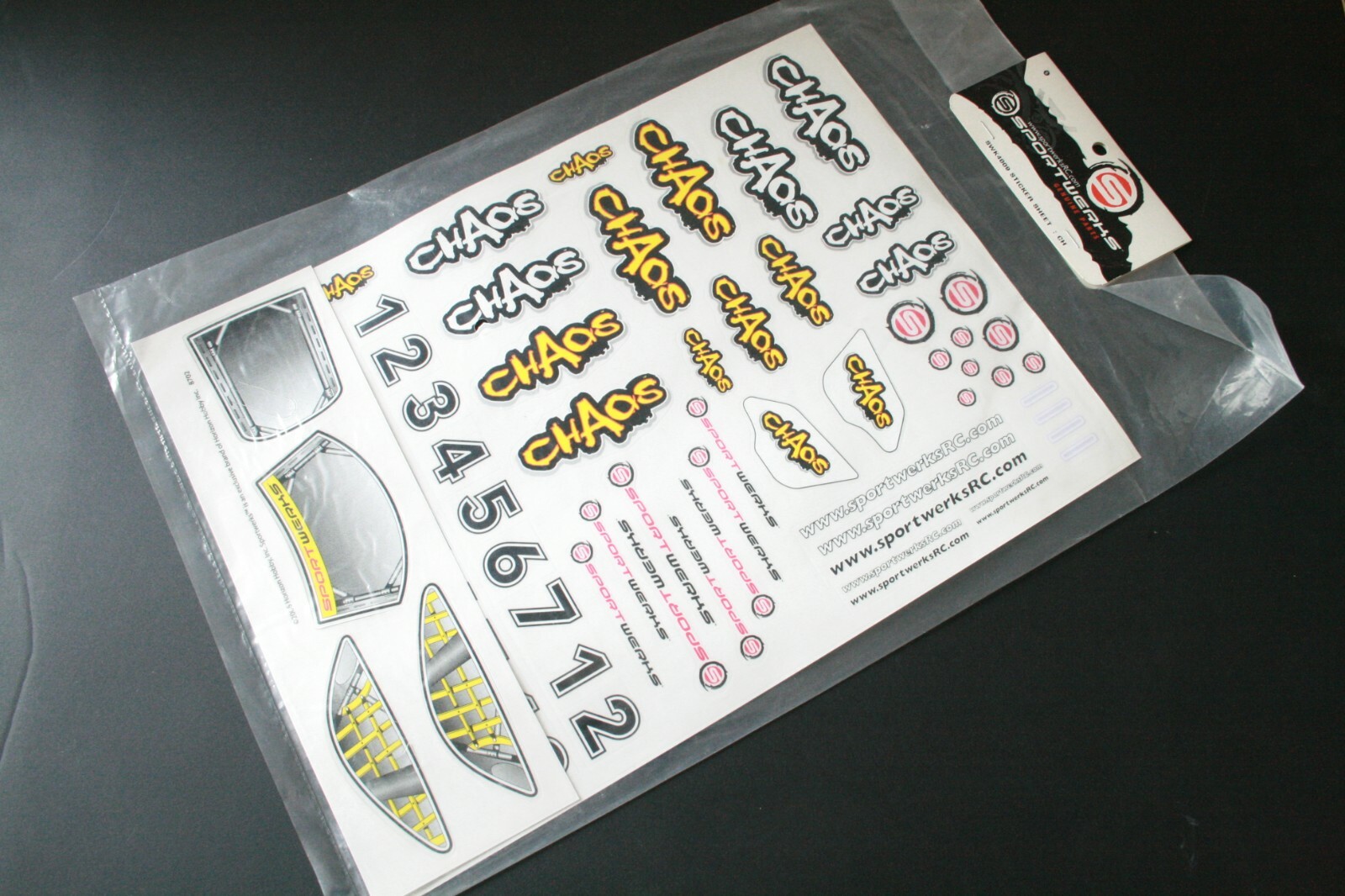 Sportwerks Chaos Sticker / Decal Sheet - SWK4009