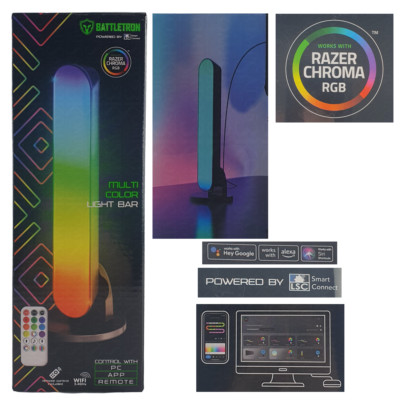 Gaming Lichtbalken Lampe LED kompatibel mit Razer Chroma RGB powered by LSC