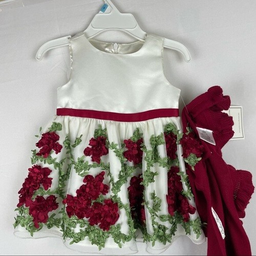 NUOVO abito da vacanza 2 pezzi Couture Princess 12M - Foto 5 di 10