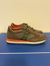 SAUCONY Jazz Triple Training Sneaker Shoe-brown And Green Size 9-Excellent