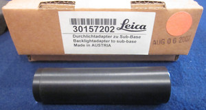 Leica backlight adapter to sub base illuminator