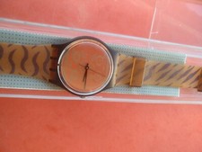 NOS Swatch GF103 "Skin Print" Watch 1990s New Battery 1742