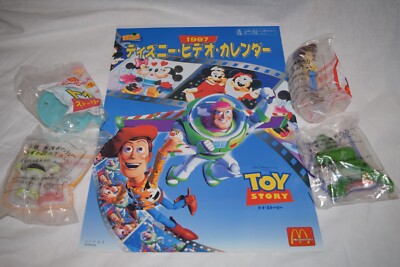 Vintage Complete Set 96 McDonald's Japan Toy Story Happy Meal