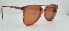 Vintage Silver Dollar Kerri Tortoise Oval Sunglasses FRAMES ONLY Hong Kong