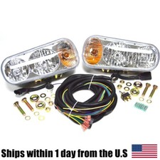 Snow Plow Halogen Headlamp Light Kit Fits Western Boss Meyer Fisher Curtis